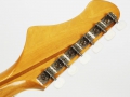 Guyatone LG50 headstock onderkant met mechanieken.