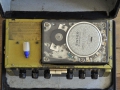 Binson Echorec 2 T7E 6 knops Black Plexi front 1962, zicht op koppenplaat met Photovox weergavekoppen.