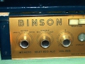 Binson Ecorec 6 knops Gold Plexi front 1955, controls links 1955. Nog zonder toonregeling.