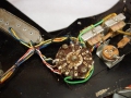 Burns Ampeg Wild Dog de Luxe EG.3 1963 (gelijk aan Split Sonic) - controls open.