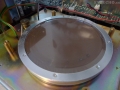 Echolette ECS4 disk echo, fabrikaat Melos eind 70er jaren, schijf.