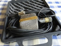 Echolette Select Master Vintage Cardoid microfoon, Beatles Kick Drum model  fabrikaat AKG, front in koffer.