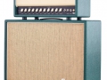 (New) Echolette MK1 stack, 35 watt top op 212 cabinet, front.