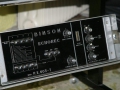 Binson Echorec P.E. 603-T 1969 buizen (transistor kwam in 1971) met 4 playback en 4 feedback buttons, front.