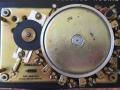 Binson Echorec EC 6 transistor 1975, koppenplaat met 6 weergavekoppen, 1 opnamekop en 1 wismagneet.