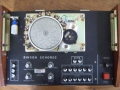 Binson Echorec EC 6 transistor 1975, 6 weergaveheads. Horizontale buttons met 6 playback en 6 feedback toetsen, 1 tone control, 3 inputs.