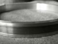 Binson onderdeel Memory Disk, losse aluminium krimprand met magnetische windingen.  100 windingen  (ca. 28 mtr)  van stainless steel  draad van 0,1 mm vormen  na polijsten de magnetische band.