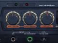 Boss DM-300 analoge delay machine met chorus 1983, chorus controls.