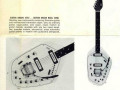 V256  Guitar Organ Bass naast guitar V251 1966.