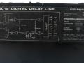 Dynacord digital delay DDL12 ca. 1982, top met block diagram.
