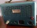 Dynacord Miga 16  (Microfoon/Gitarre/Accordeon) 1957-1960,  back met 3 inputs en 3 outputs.
