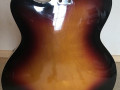 Dynacord Kurpus Bass guitar thin body, body back.