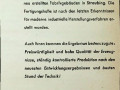 Verhuisbericht Dynacord naar Straubing per 1november 1958 uit vakblad Funkschau 1958.