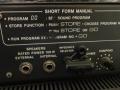 Dynacord Reference 1002 Digital Tube Amplifier 120 watt gitaarcombo  1987, back links.