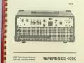 Dynacord Reference 4000 Digital Biamping Bass Amplifier met Chorus, transistorrack 2x 200 watt 1985, manual.