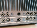 Dynacord Eminent 100A 6 kanaals mixer met ingebouwde echo, inputs en outputs.