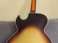 Echolette EG1 Thinline Sunburst fabrikaat Hoyer, back.