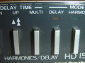 Ibanez HD1500 Harmonics delay, links van midden.