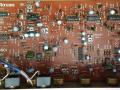 Maxon AD-150 Analog delay 25-400-ms, techniek met Matsushita MN3005 BBD delay chip 1979.