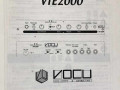 VOCU (Vivid Output and Capable Unit) VTE-2000 Compact Analog Tape Echo , made by  Fernandes-Kastam Japan, manual.