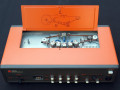Tesla Studioecho (Tsjechië), AOS 191 uit 1982, transistor. Echovolume en feedback zijn voor alle 4 de weergavekoppen individueel instelbaar. Motor vaste snelheid.