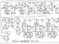 Schober  Reverbatape Unit RV-3 Analoge  xolid state Tape Echo Delay-Effects Unit voor-inbouw in orgel 1966, schematic.