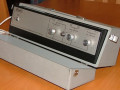 Grampian Reverberation Unit type 636 transistor spring reverb UK 1966, zijzicht met open deksel.