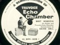Demo 33 toeren record over de Selmer Truvoice Echo door Bert Weedon.