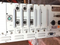 EMT 444 vroeg digitale Electronic Time Delay Unit (Manufactured in Germany by EMT-FRANZ in 1981), back met 1 input en 2, 4 of 6 outputs.