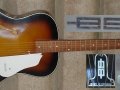 Nevada S1  Archtop Sunburst met Varifort hals, front.
