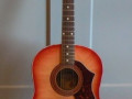 Texas Ranger 2, acoustisch met halspen, Mellow Reddisch Sunburst 1968, front.