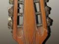 Egmond banjo 8 snaren ca. 1950, headstock front.