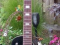 Blizzard actieve solid Les Paul 1970 gitaar, met halspen front.