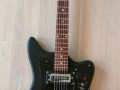 Egmond prototype actieve gitaar 1970 Tyhoon basis met MK2 tremolo,  front.
