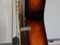 Gipsy S1 acoustische jazzgitaar donkerbruin genuanceerd, ovaal klankgat, Varifort hals, body zijkant 5 cm.
