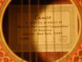 Cameo acoustic CCL1H, label made in Holland.