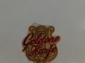 Goldene Harfe Jazzgitaar White ca 1964, logo op body.