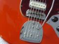 Fender Bass VI Baritone Fiesta Red 1961 pre series, tremolo.