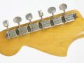 Fender Bass VI Baritone Fiesta Red 1961 pre series, blanke headstock back.