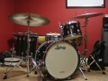 Ludwig Super Classic Black Sparkle als Brian Bennett.