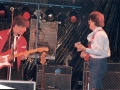 1986 april 8e Harmonie avond. De Hongaarse virtuoos Faragó Judy István speelt met The Shakin' Arrows.