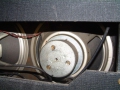 Grijze Celestion G12 Alnico speakers zonder kap, zoals toegepast in het Stolec AC30 model in 1970-1972.