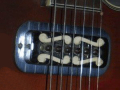 Fender Regal R273, fabrikaat Harmony H77, R273 , detail pickup.