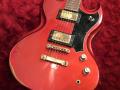 SG200 Deep Red Gibson kloon by Matsumoku Japan voor VSL 1971, body front.
