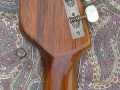 Meazzi Hollywood Sceptre holow body Naturel 1965, headstock back.