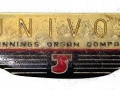 Univox badge Jennings Organ Company.