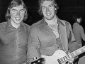 In 1973 een nog jonge Alan Jones (links) met rechts Mike Morgan (Musical Director bij Tom Jones waar Alan toen speelde).