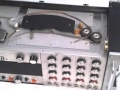 Meazzi Golden Sound PA Solid State Mixer met 2 boxen 4x12 inch, fabrikaat SEP, cartridge bandloop.