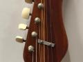 Meazzi Velasquez jazz acoustic 1969, headstock front.