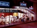 Meazzi etalage 1960 aan de Via Piatti 6 in Milaan.